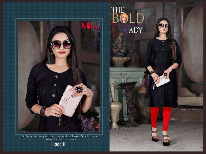 Aagya Mitwa 5 Latest Fancy Designer Running Wear Staright Cut Kurti Collection